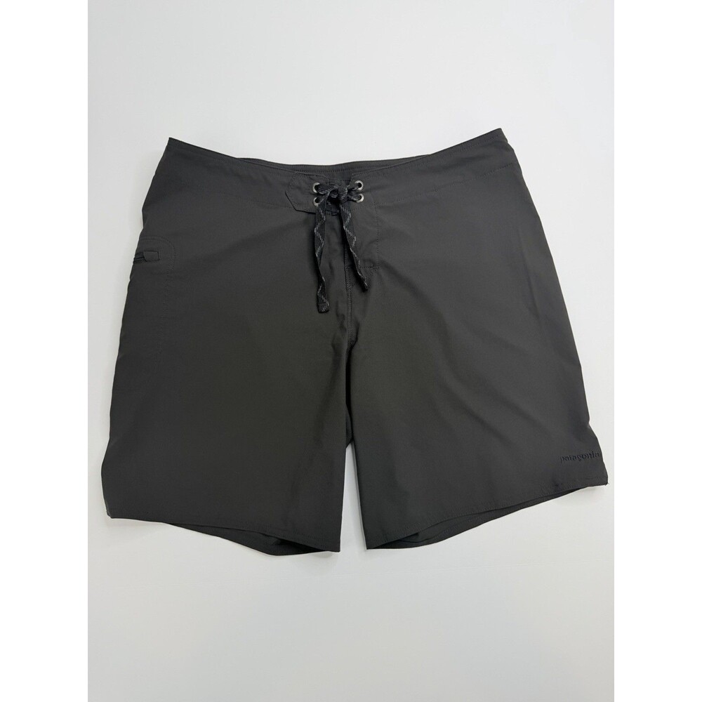 Patagonia Womens Hiking Shorts Size 8 Black Lightweight Outdoor Trail